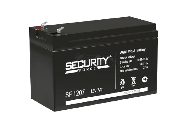 security force sf 1207 12v 7ah agm battery