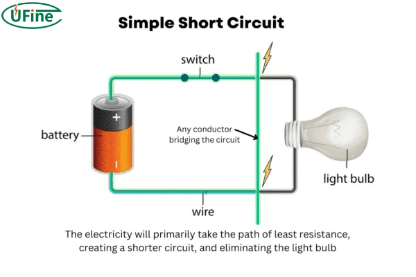 simple short circuit principle