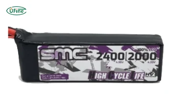 smc hcl-hvp 2400/2000mah 11.4v 3s lipo battery