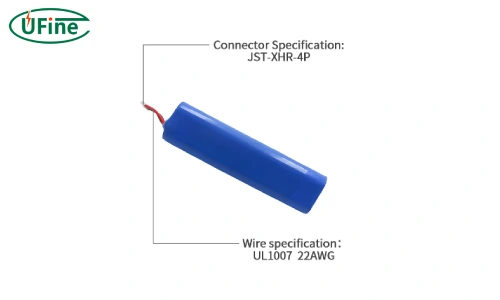 ufine 22.2 v 2600mah 18650 battery pack 18650 6s