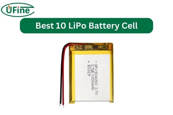 ufine 3.7v 1000mah lipo battery cell