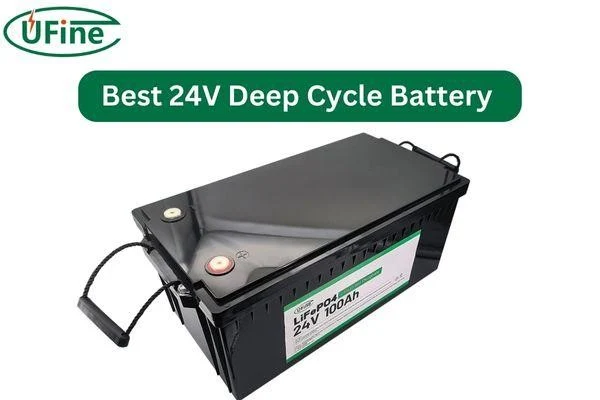 ufine battery 24v deep cycle battery