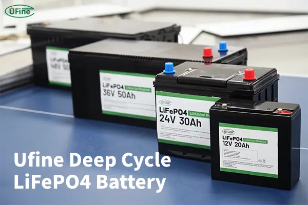 ufine deep cycle lifepo4 battery