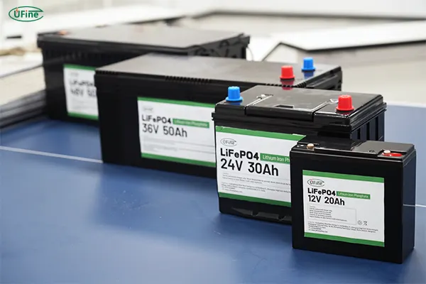 ufine lifepo4 battery of various voltages