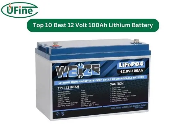 weize 12 volt 100ah lithium battery