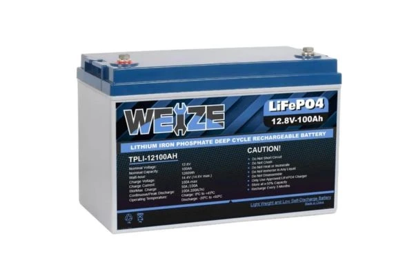 weize 12v deep cycle lithium battery