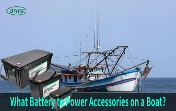 what battery to power accessories on a boat