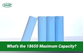 what is the 18650 maximum capacity