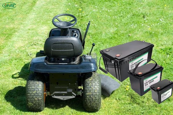 what is the riding lawn mower battery