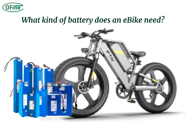 what kind of battery does an ebike need