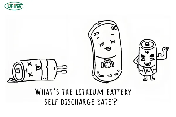 whats the lithium battery self discharge rate