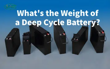 whats the weight of a deep cycle battery