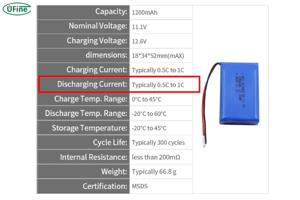 where can i check the c rating of my lipo battery