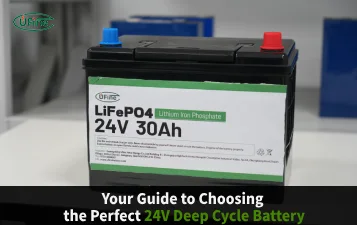 your guide to choosing the perfect 24v deep cycle battery