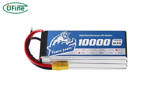 yowoo 10000mah 22 2v 30c 6s lipo battery pack