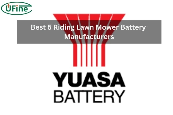 yuasa riding lawn mower battery