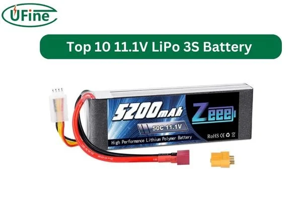 zeee 11.1v 5200mah lipo 3s battery