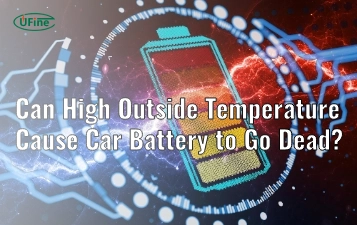 can high outside temperature cause car battery to go dead