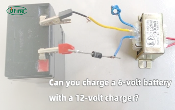 charging a 6v battery with a 12v charger risks explained