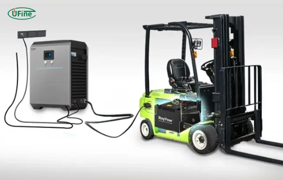 charging lithium ion forklift batteries