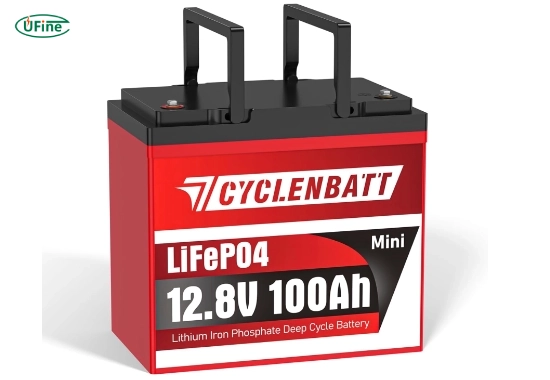 cyclenbatt 12v 100ah mini lifepo4 lithium battery