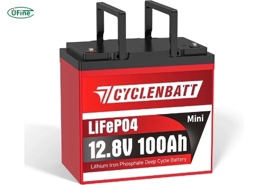 cyclenbatt 12v 100ah mini lifepo4 lithium battery