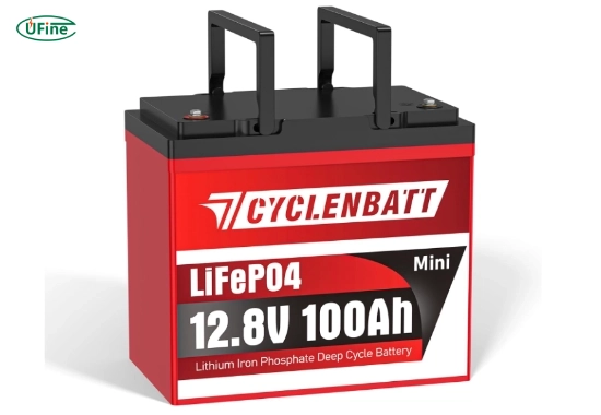 cyclenbatt 12v 100ah mini lifepo4 lithium battery