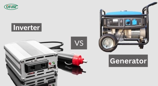 differences between inverters and generators