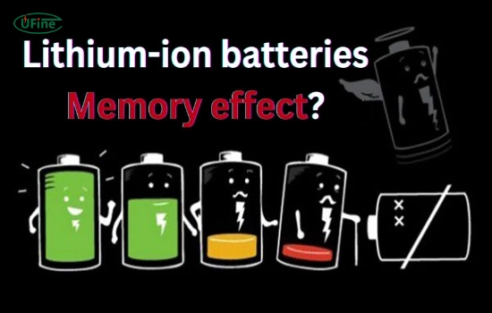 do lithium ion batteries have a memory effect