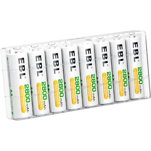 ebl 2800mah aa rechargeable batteries