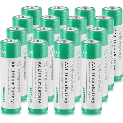 enegitech aa lithium battery