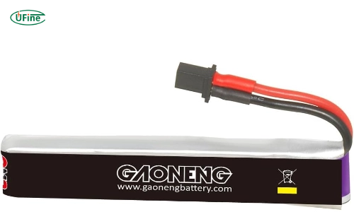 gaoneng 6pcs gnb lipo battery 1s 380mah