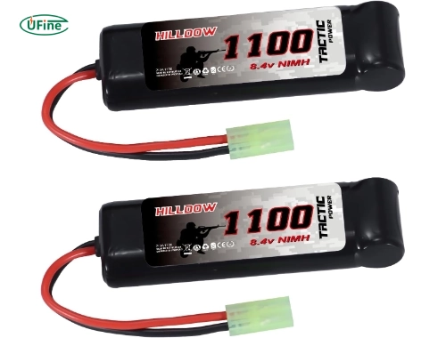 hilldow lipo airsoft battery 8 4 v 1100mah