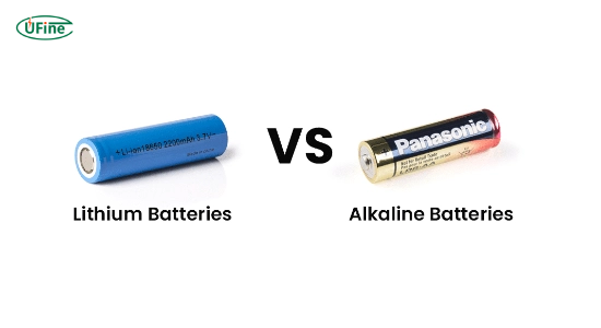 how do lithium batteries compare to alkaline batteries