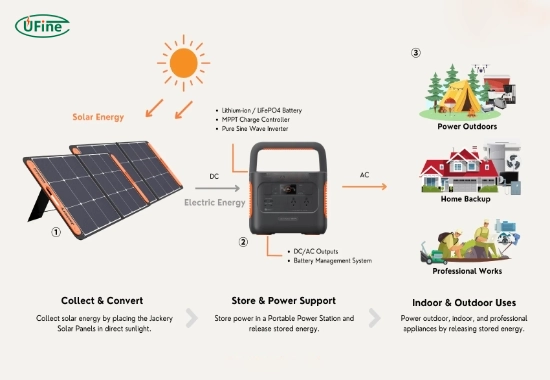 how do lithium ion battery generators work