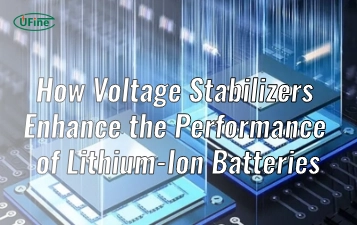 how do voltage stabilizers work with lithium ion batteries