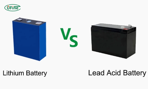 how does a 12 v lithium ion battery differ from a 12 v lead acid battery