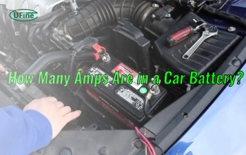 how many amps are in a car battery