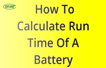 how to calculate battery run time