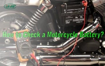 how to check a motorcycle battery