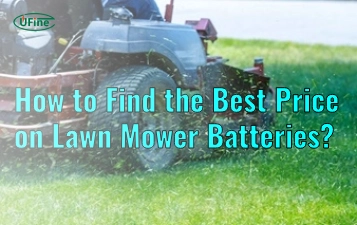 how to find the best price on lawn mower batteries