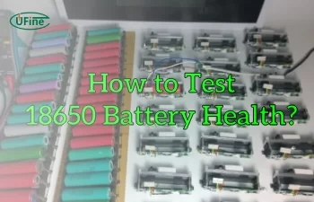 how to test 18650 battery health