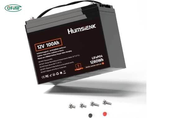 humsienk 12v 100ah lifepo4 battery