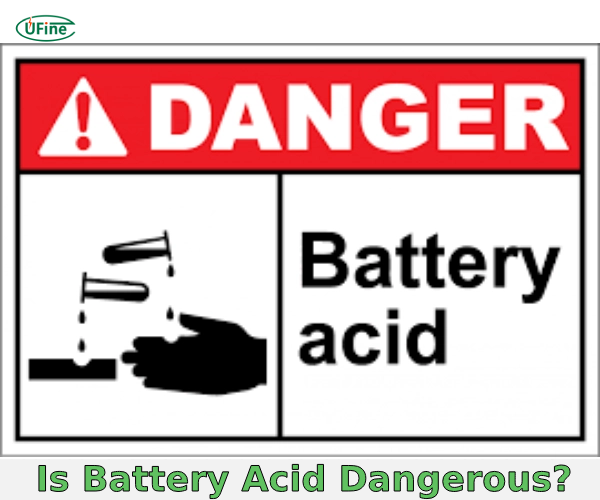 is battery acid dangerous