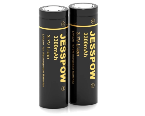 jesspow rechargeable battery lithium 3 7 v 3300mah