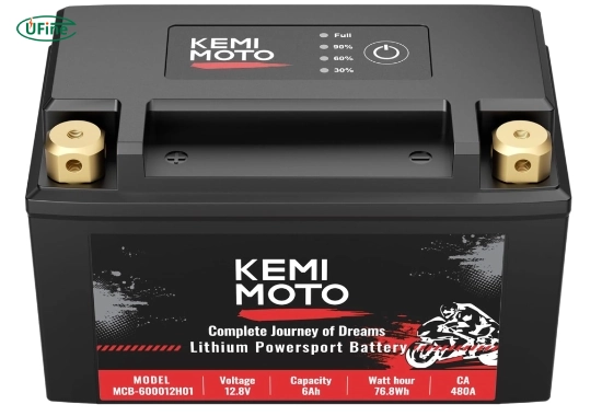 kemimoto lithium motorcycle battery