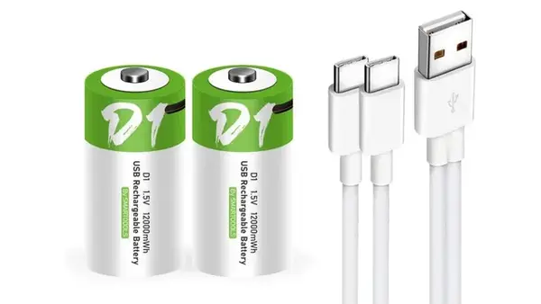 lankoo lithium ion d rechargeable batteries