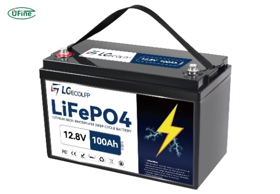 lgecolfp 12v 100ah lifepo4 lithium battery