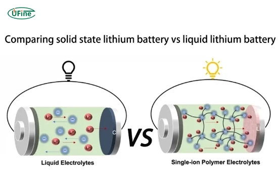 liquid lithium vs solid lithium