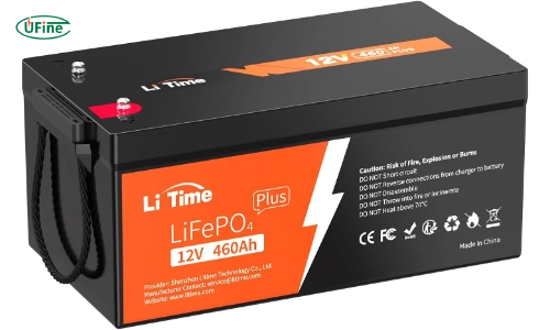 litime 12 v 460ah lifepo4 lithium iron phosphate battery